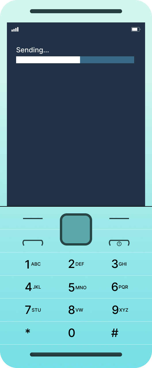 USSD — confirmation screen before debit